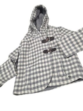 Abercrombie & Fitch Pea Coat Blue Coat